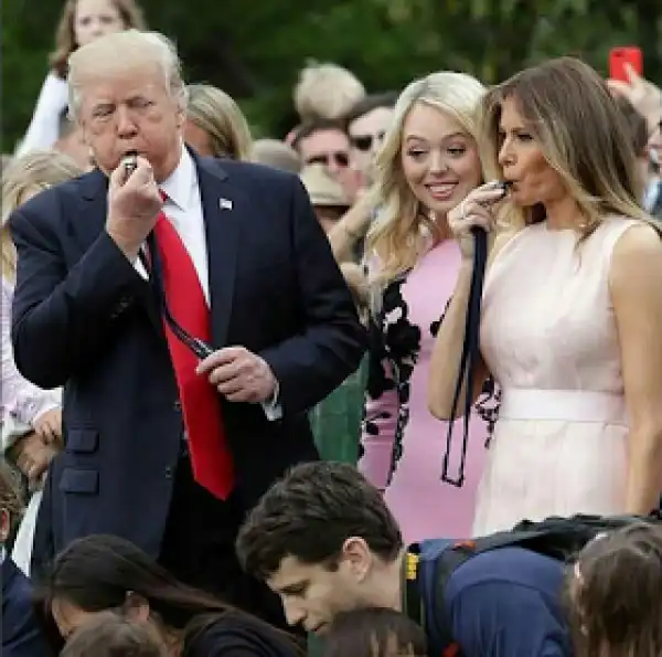 Has Donald Trump And His Wife Melanie Become Whistleblowers? Caption This Photo ???